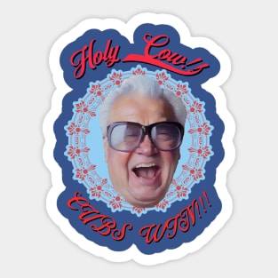 Harry Caray Art Sticker